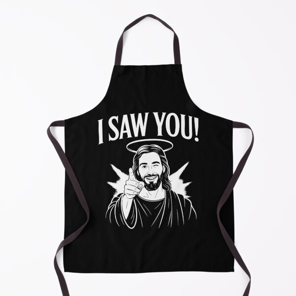 Item preview, Funny Cheeky Jesus Wink with “I Saw You!” Christmas Easter designed and sold by w1ckerman.
