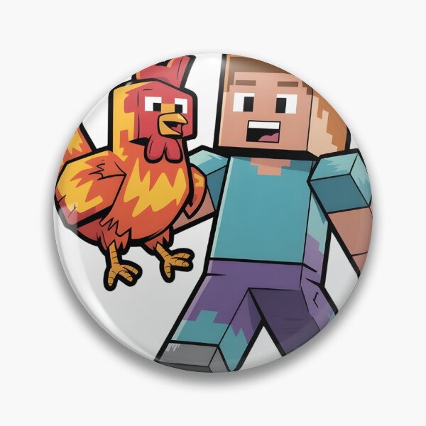 Item preview, Steve’s Lava Chicken Adventure designed and sold by Zibis09.