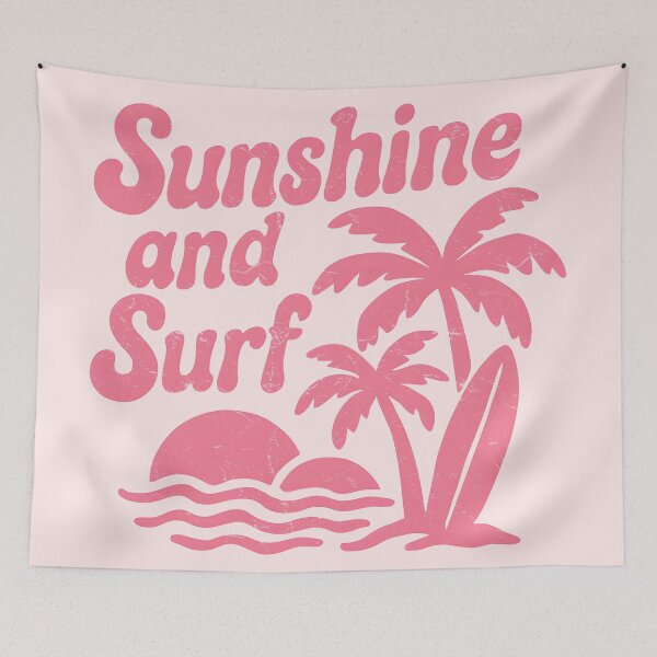 Item preview, Pink Sunshine And Surf designed and sold by CreepyCornerArt.