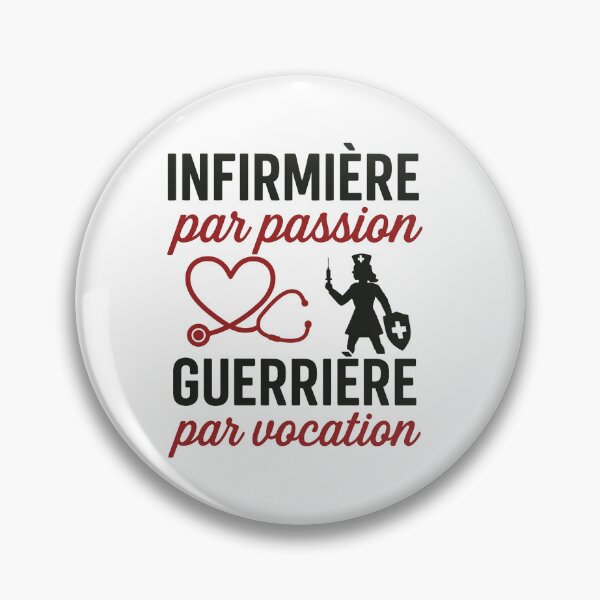 Aperçu de l'œuvre Infirmière par passion, guerrière par vocation créée et vendue par OTSC.