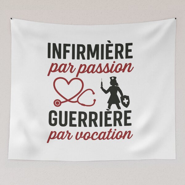 Aperçu de l'œuvre Infirmière par passion, guerrière par vocation  créée et vendue par OTSC.