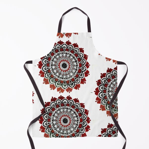 Item preview, RED RANGOLI MANDAL ART designed and sold by NivyasArtistry.