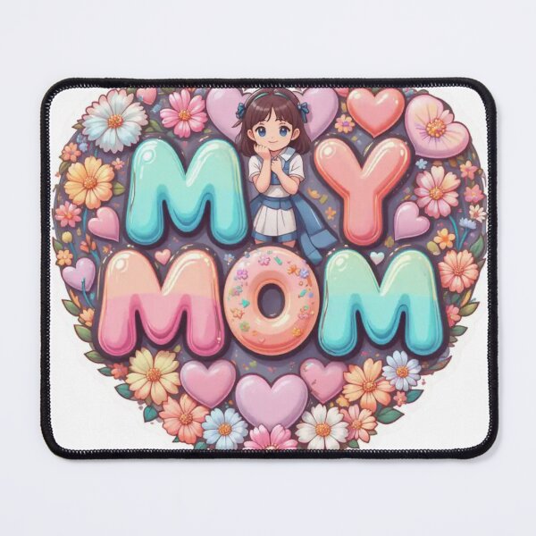 Item preview, Kawaii Candy MY MOM Sticker – Mother’s Day Perfect Gift Falcon-Frequency Drop-Amalgramation spirit of might designed and sold by Imaginarium of Chaos falcon88 .