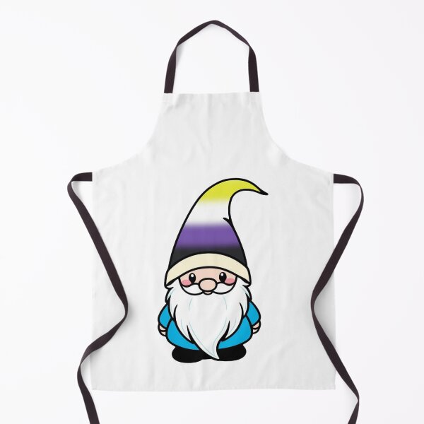 Item preview, Cute Nonbinary Gnome - Nonbinary Pride Whimsical Design designed and sold by Travelslightly.