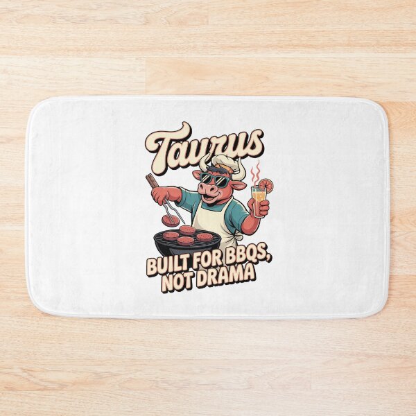 Item preview, Taurus Built for BBQ Not for Drama – Funny Zodiac Taurus Design designed and sold by ThatBBStore.