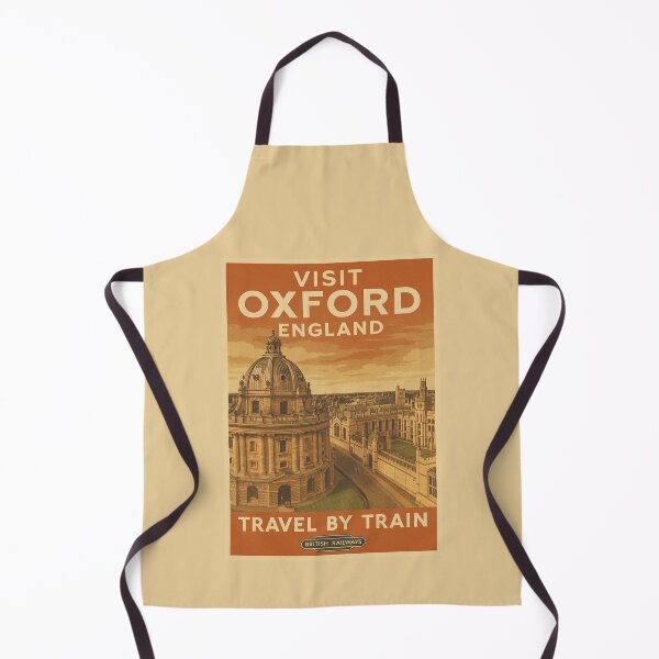 Artikelvorschau, Visit Oxford - Vintage-style Tourism Poster entworfen und verkauft von curseofkazar.