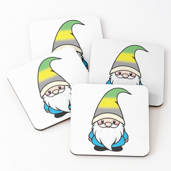 Item preview, Cute Lithromantic Gnome - Lithromantic Pride Whimsical Design designed and sold by Travelslightly.