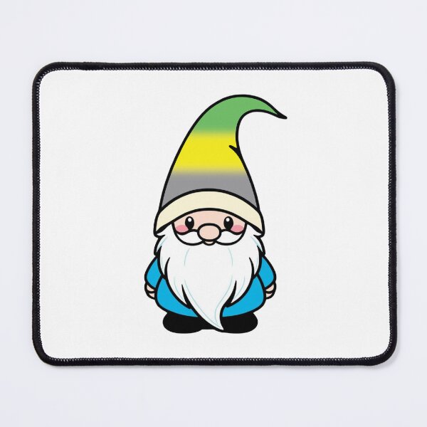 Item preview, Cute Lithromantic Gnome - Lithromantic Pride Whimsical Design designed and sold by Travelslightly.