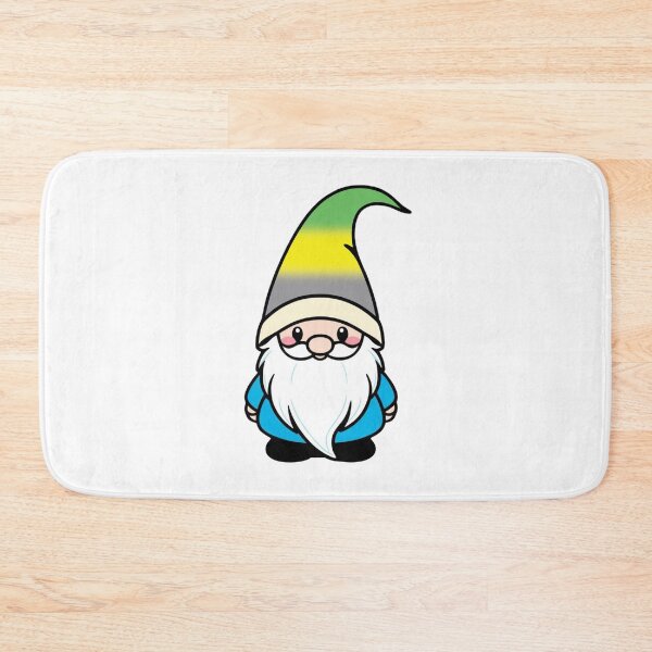 Item preview, Cute Lithromantic Gnome - Lithromantic Pride Whimsical Design designed and sold by Travelslightly.