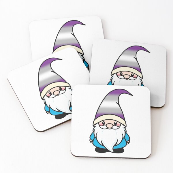 Item preview, Cute Greysexual Gnome - Greysexual Pride Whimsical Design designed and sold by Travelslightly.