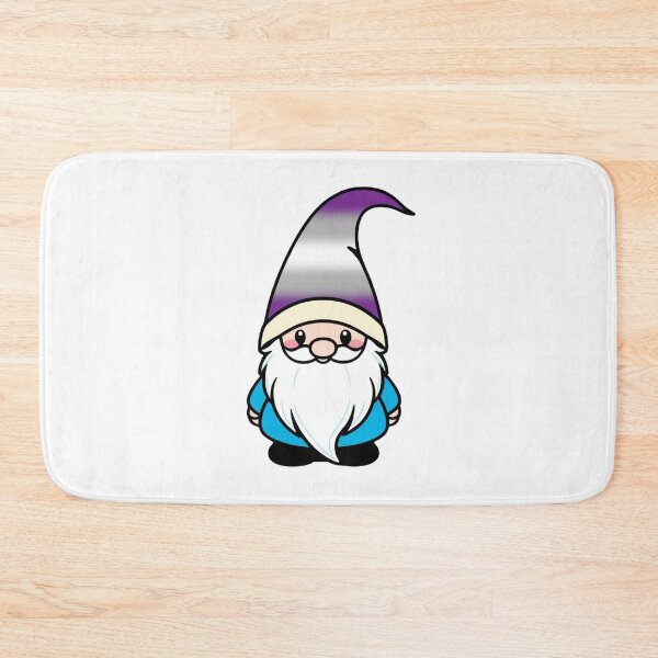 Item preview, Cute Greysexual Gnome - Greysexual Pride Whimsical Design designed and sold by Travelslightly.