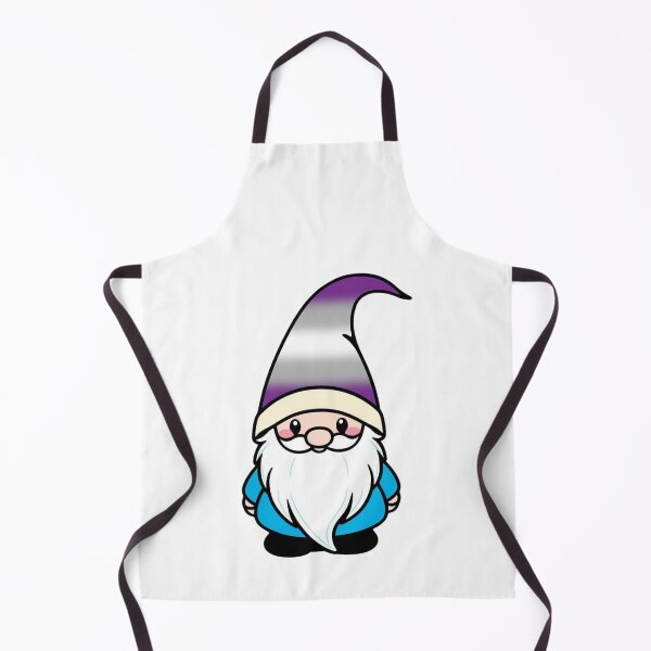 Item preview, Cute Greysexual Gnome - Greysexual Pride Whimsical Design designed and sold by Travelslightly.