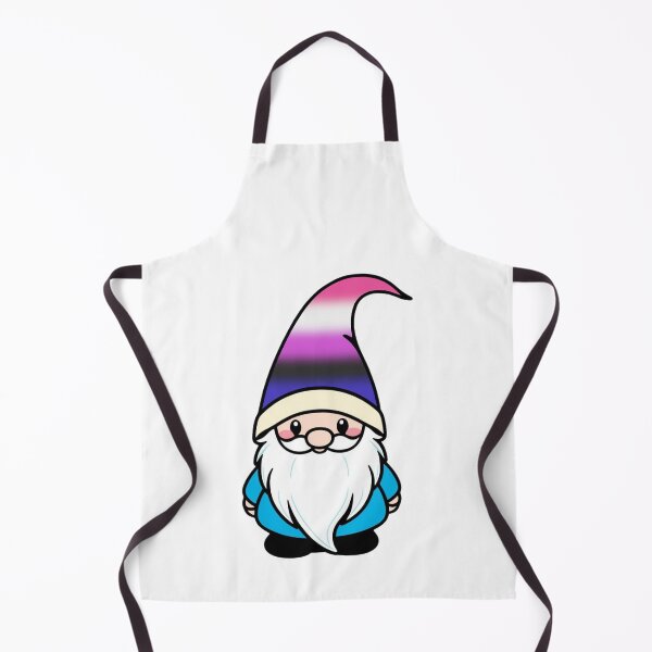 Item preview, Cute Genderfluid Gnome - Genderfluid Pride Whimsical Design designed and sold by Travelslightly.