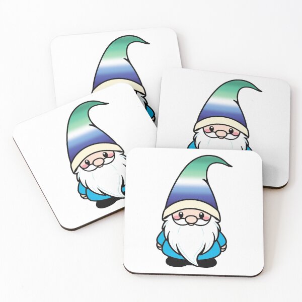 Item preview, Cute Gay MLM Gnome - MLM Pride Whimsical Design designed and sold by Travelslightly.