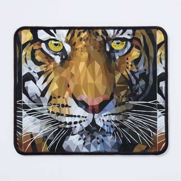 Item preview, Low Poly Geometric Tiger Art Design designed and sold by jayson salvador.