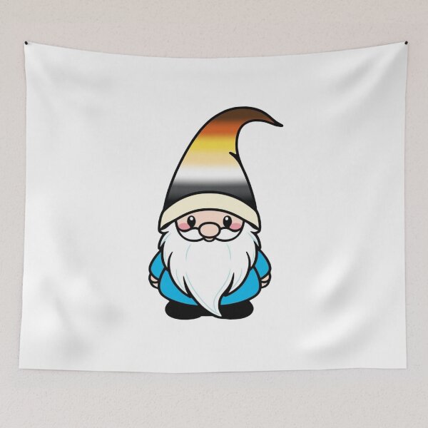 Item preview, Cute Bear Gnome - Gay Bear Pride Whimsical Design designed and sold by Travelslightly.