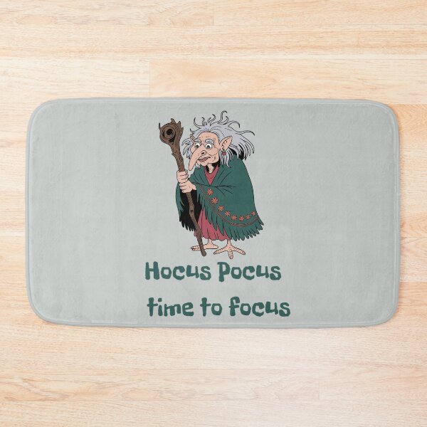 Item preview, Hocus Pocus Time to Focus – Funny Witch Quote Design designed and sold by majownik.