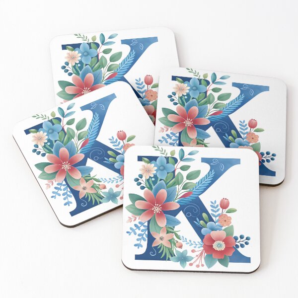 Item preview, K Initial, The Letter K designed and sold by CharlottePlaceArt.