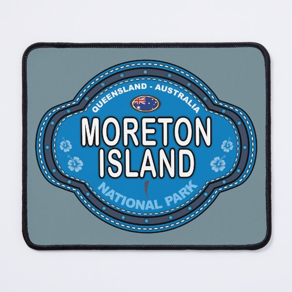 Item preview, Moreton Island National Park Australia stitching effect designed and sold by studioss76.