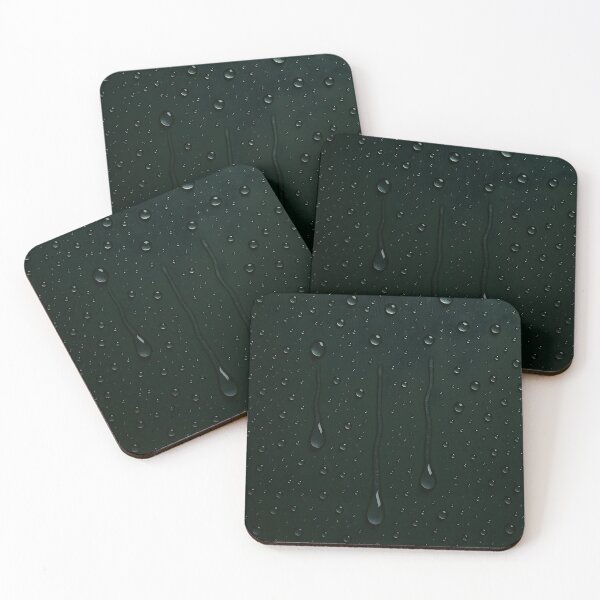 Item preview, Midnight Rain Droplets designed and sold by Kaleidoscope Print.