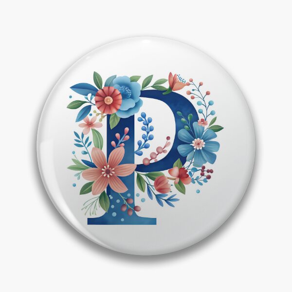 Item preview, P Initial, The Letter P designed and sold by CharlottePlaceArt.