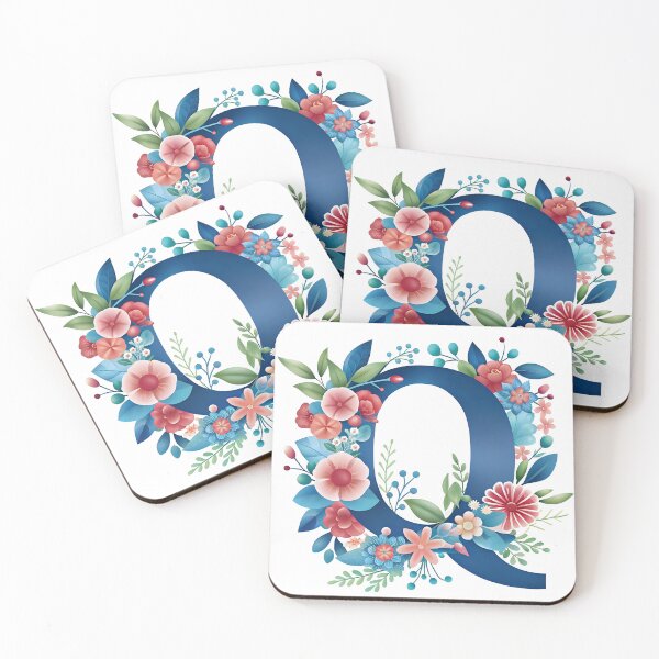 Item preview, Q Initial, The Letter Q designed and sold by CharlottePlaceArt.