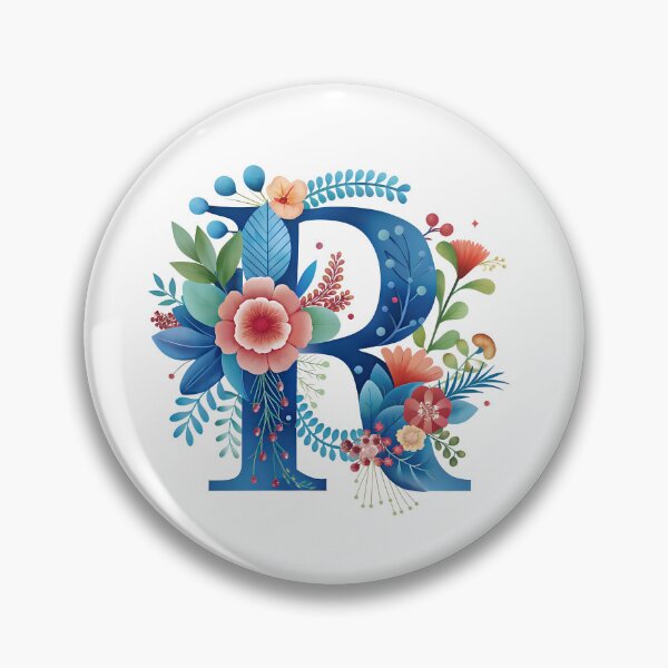 Item preview, R Initial, The Letter R designed and sold by CharlottePlaceArt.