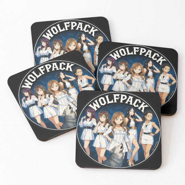 Item preview, Wolfpack decal LOVEBITES SUPERFAN designed and sold by TheRabbitHoleMD.