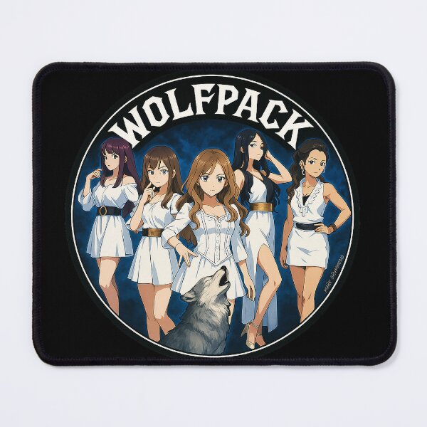 Item preview, Wolfpack decal LOVEBITES SUPERFAN designed and sold by TheRabbitHoleMD.