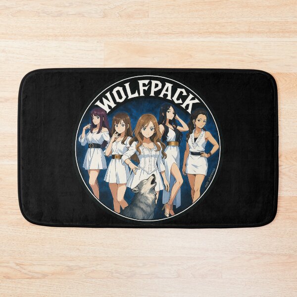 Item preview, Wolfpack decal LOVEBITES SUPERFAN designed and sold by TheRabbitHoleMD.