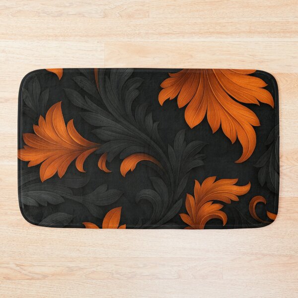 Item preview, Baroque Flame Foliage designed and sold by Kaleidoscope Print.