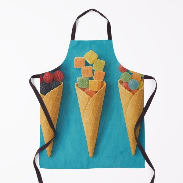 Item preview, Watercolor Candy Cones – From Original Photo designed and sold by Pacika.