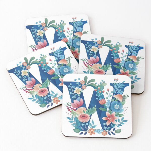 Item preview, W Initial, The Letter W designed and sold by CharlottePlaceArt.