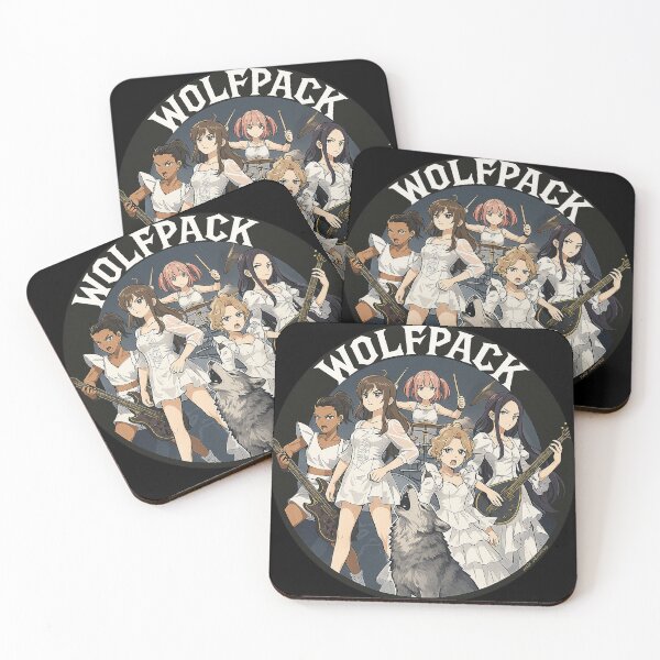 Item preview, Wolfpack decal LOVEBITES SUPERFAN 2 designed and sold by TheRabbitHoleMD.