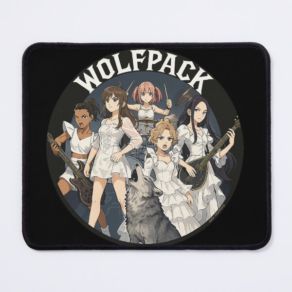 Item preview, Wolfpack decal LOVEBITES SUPERFAN 2 designed and sold by TheRabbitHoleMD.