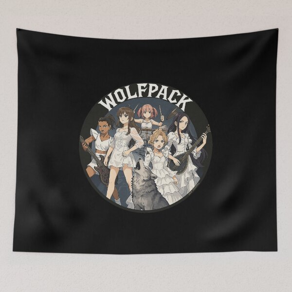 Item preview, Wolfpack decal LOVEBITES SUPERFAN 2 designed and sold by TheRabbitHoleMD.