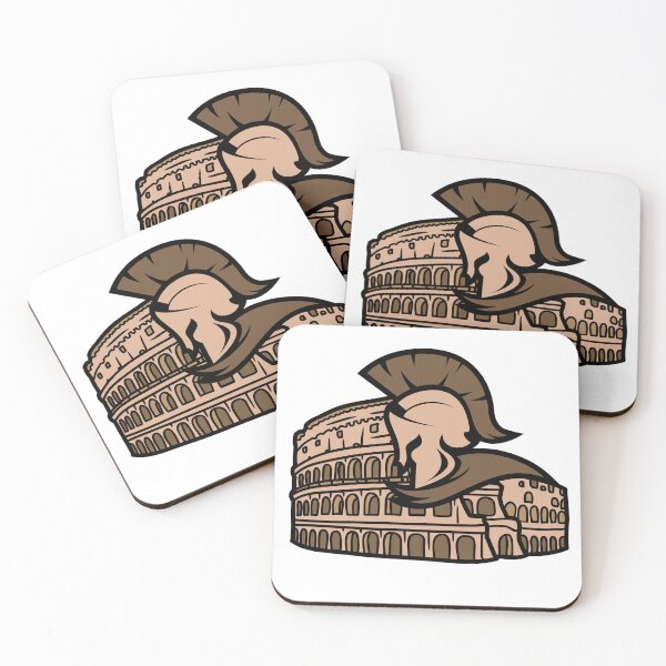 Item preview, The Colosseum & Gladiator – Rome Illustration designed and sold by Ink on Thread.
