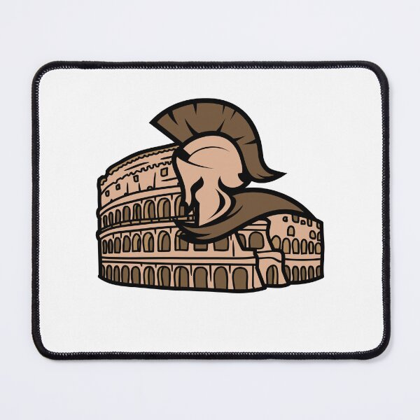 Item preview, The Colosseum & Gladiator – Rome Illustration designed and sold by Ink on Thread.