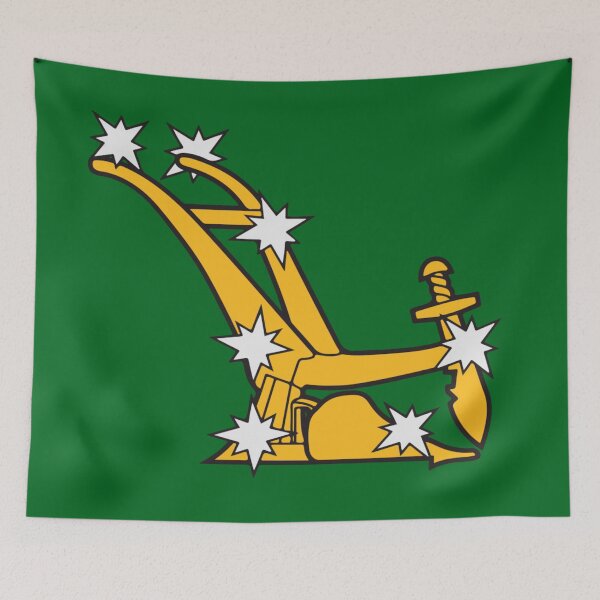 Item preview, Starry Plough Flag - Irish Citizen Army designed and sold by Seorai.
