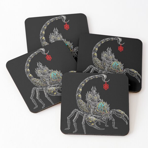 Item preview, Horned Rider of Scorpions designed and sold by PixCthulhu.