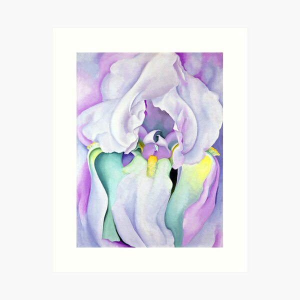 Item preview, Georgia O'Keeffe, Light of Iris, American Artist, Modernism designed and sold by Artistic Gift Print.