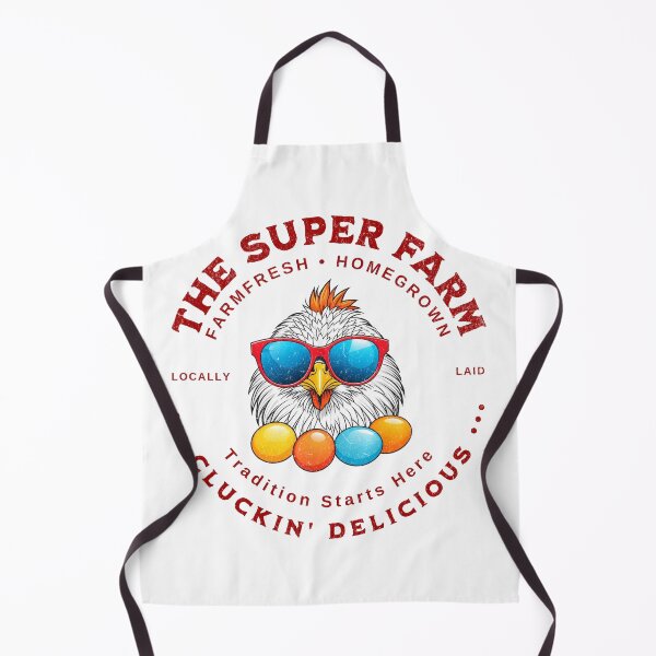 Item preview, The Super Farm Cool Chicken – Cluckin’ Delicious Farm Fresh Egg designed and sold by Broken Minimalister.