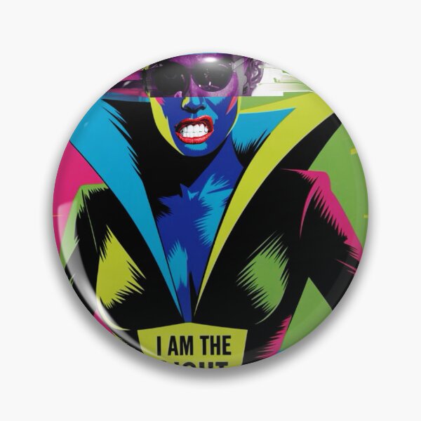 Item preview, "I AM THE LIGHT" Grace Jones designed and sold by R0X Designs .