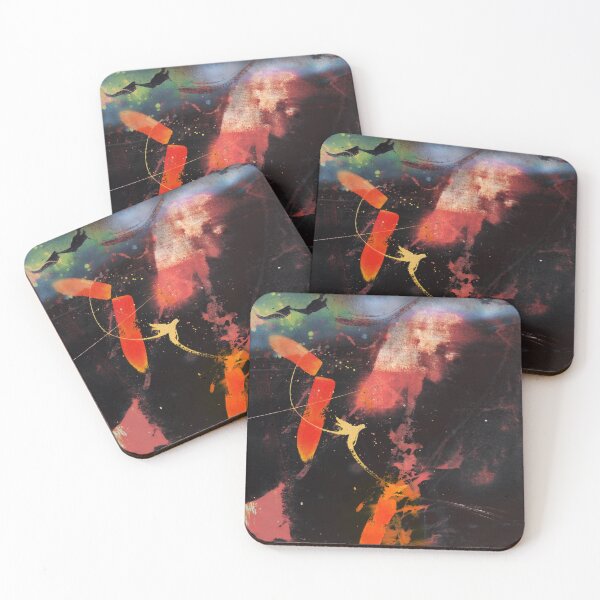 Item preview, Space Nebula Abstract Painting designed and sold by NickDedidis.