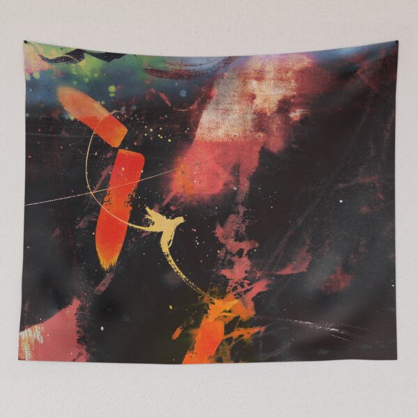 Item preview, Space Nebula Abstract Painting designed and sold by NickDedidis.