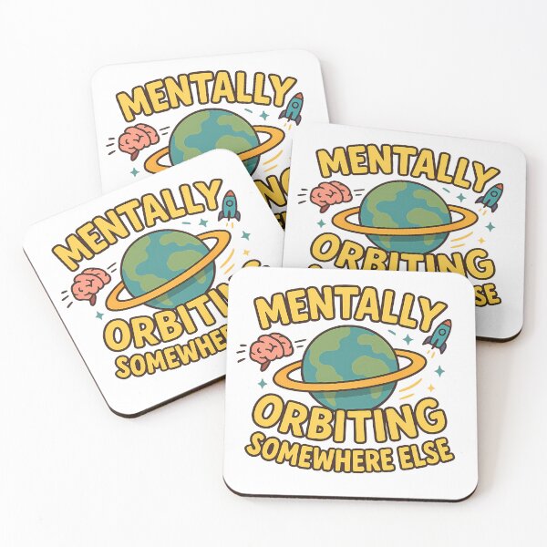 Item preview, Mentally Orbiting Somewhere Else designed and sold by OrbitOdyssey.