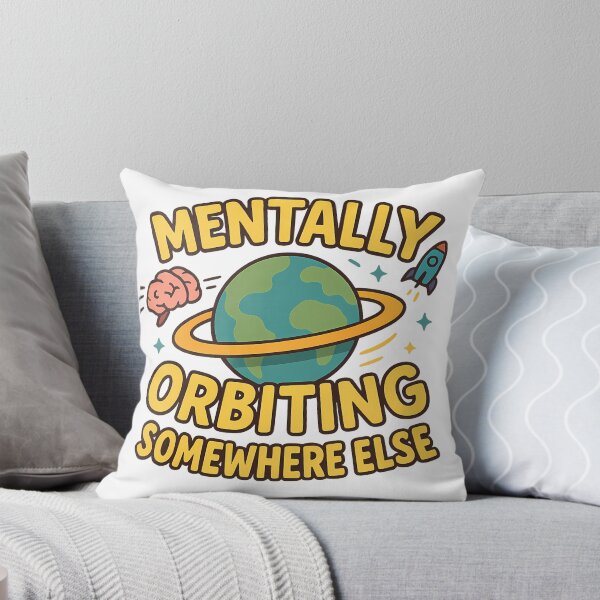 Item preview, Mentally Orbiting Somewhere Else designed and sold by OrbitOdyssey.