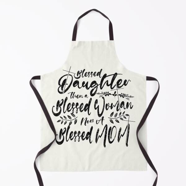 Item preview, Blessed Daughter to Blessed Mom – Christian Typography Mothers day Black Design designed and sold by ZechJohnRB.