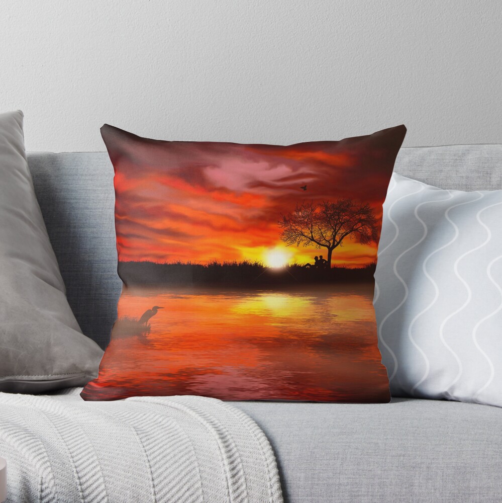 Time to Contemplate Throw Pillow