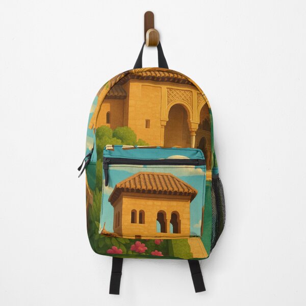 Item preview, Alhambra Spain Garden Courtyard and Reflected Pool designed and sold by Places On Earth.